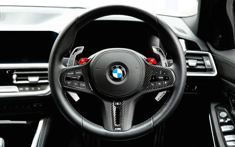 Evolve Aluminium Billet Gear Shift Paddles | BMW F Series & G Series M Performance Steering Wheel
