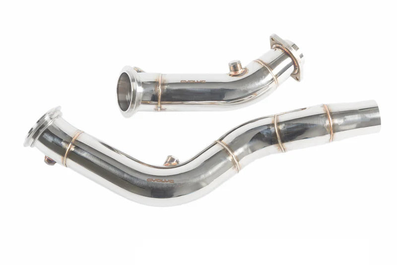 Evolve Catless Downpipes | BMW F87 M2 Competition | F80 M3 | F82/F83 M4 | S55