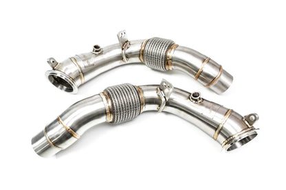 Evolve Catless Turbo Downpipes | BMW F10 M5 | F06/F12/F13 M6 (S63)