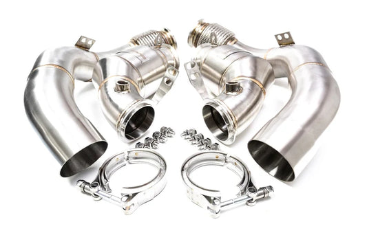 Evolve Catless Turbo Downpipes | BMW F90 M5 | F91/F92/F93 M8
