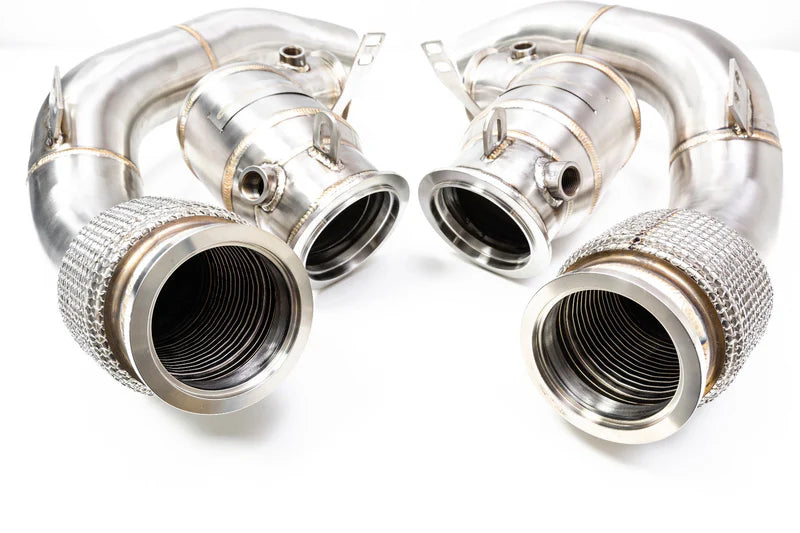Evolve Catless Turbo Downpipes | BMW F90 M5 | F91/F92/F93 M8
