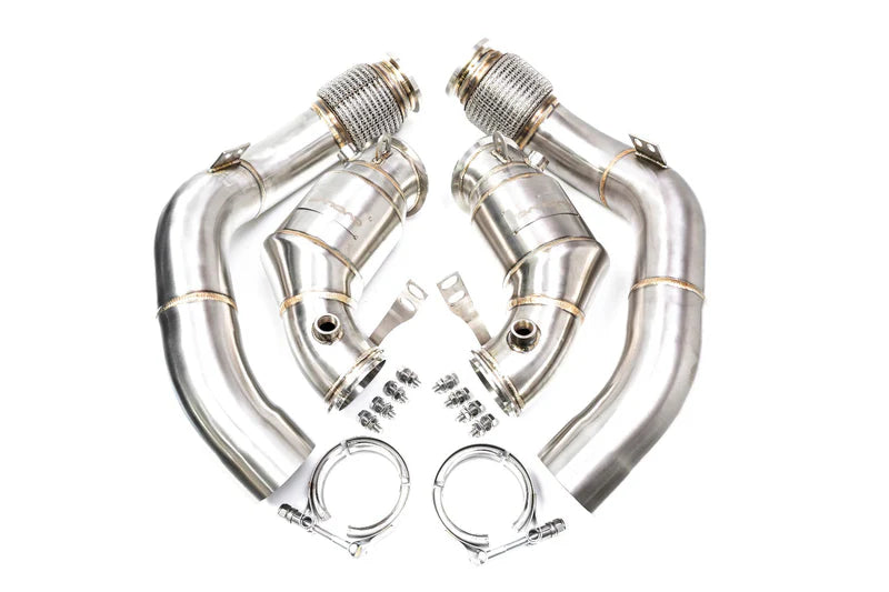 Evolve Catless Turbo Downpipes | BMW F90 M5 | F91/F92/F93 M8