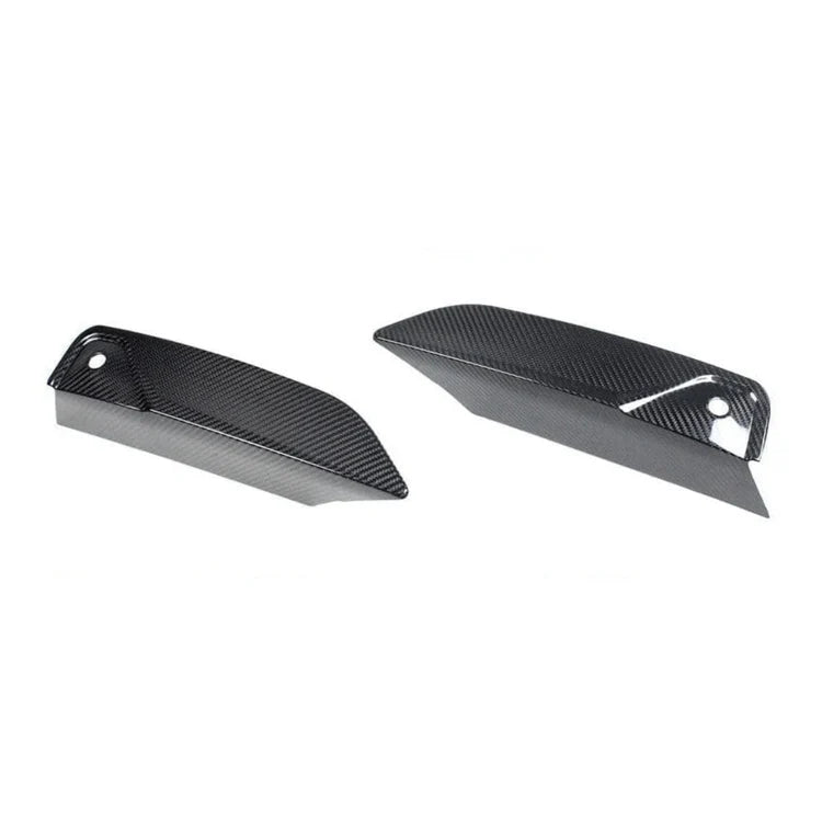 Dry Carbon Fiber Front Bumper Upper Trims | BMW F90 M5 LCI (2021–2023)