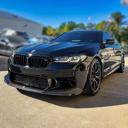 MP Style 3-Piece Dry Carbon Fiber Front Lip | BMW F90 M5 LCI (2021–2023)