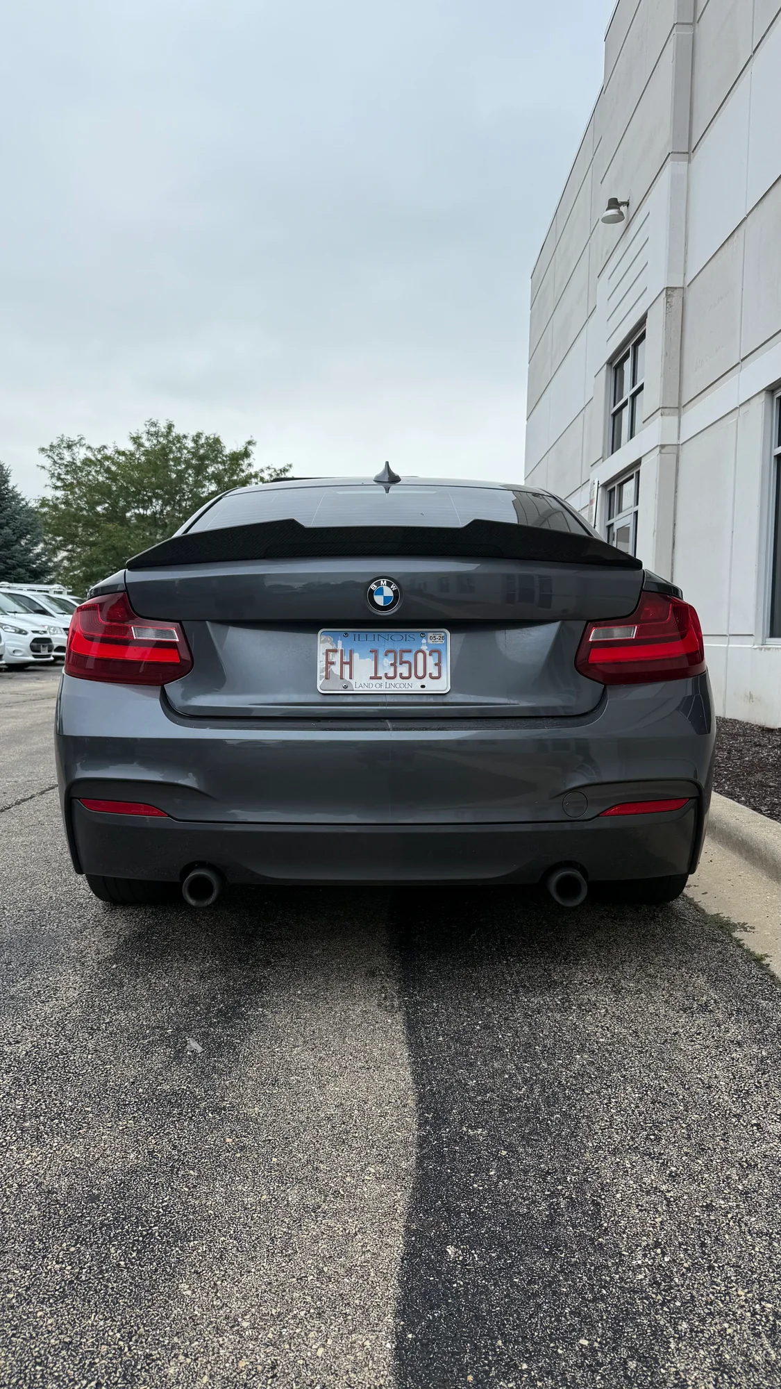 PSM Style Carbon Fiber Trunk Spoiler | BMW M2 (F87) | BMW 2-Series (F22)