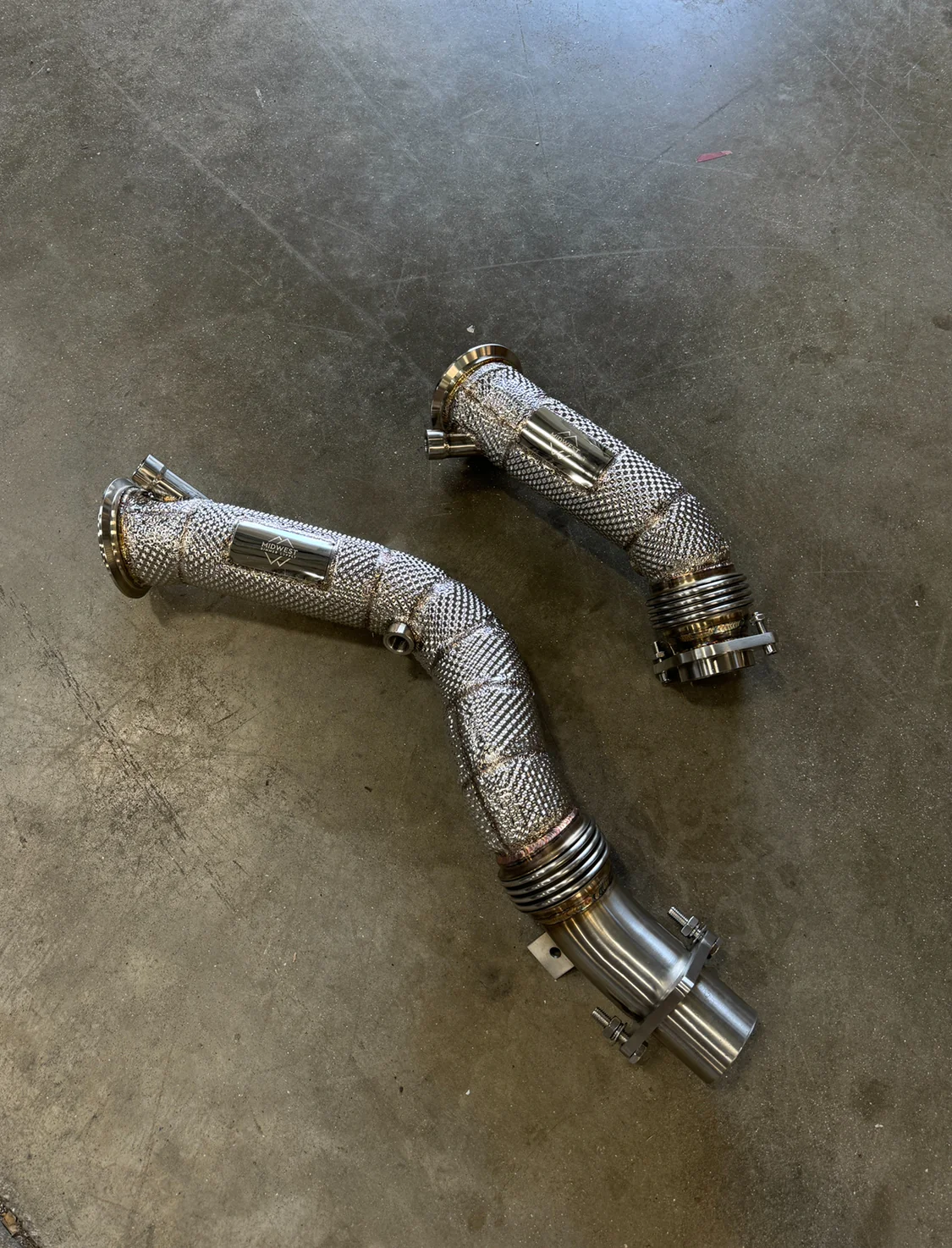 S55 Catless Heatshield Downpipes | BMW M2 Competition (F87) | M3 (F80) | M4 (F82/F83)