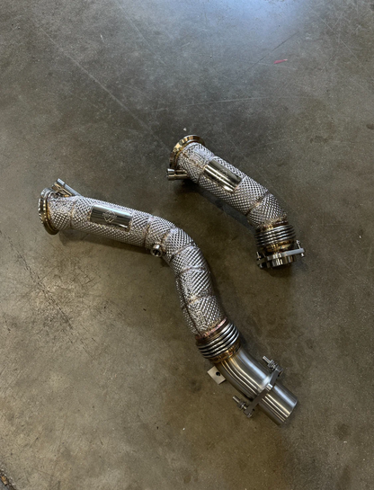 S55 Catless Heatshield Downpipes | BMW M2 Competition (F87) | M3 (F80) | M4 (F82/F83)