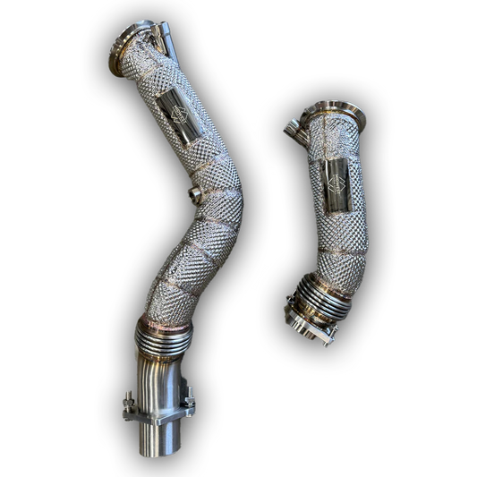 S55 Catless Heatshield Downpipes | BMW M2 Competition (F87) | M3 (F80) | M4 (F82/F83)