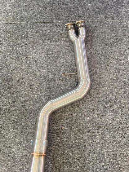 Valved Exhaust System | BMW F87 M2 Competition | Stainless Steel / Purple Titanium