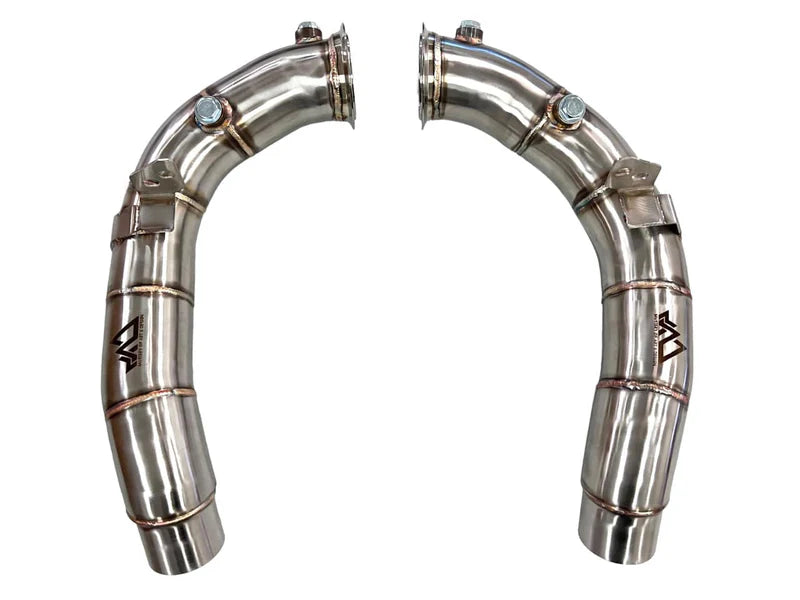 MAD BMW F10 M5 Catless Downpipes | S63 Twin Turbo