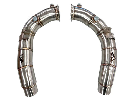 MAD BMW F10 M5 Catless Downpipes | S63 Twin Turbo