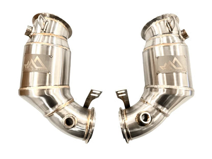 MAD High-Flow Catted Primary Downpipes | BMW F90 M5 | F91/F92/F93 M8
