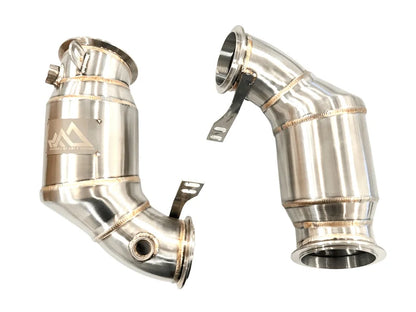 MAD High-Flow Catted Primary Downpipes | BMW F90 M5 | F91/F92/F93 M8