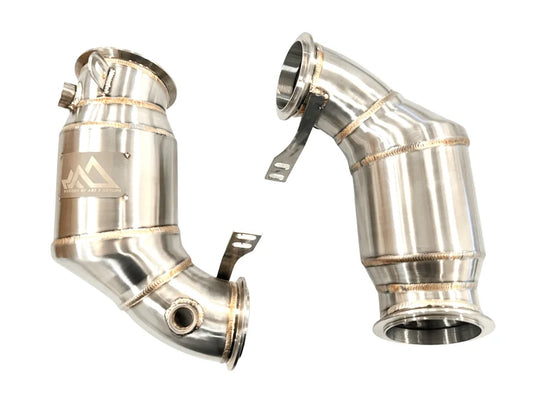 MAD High-Flow Catted Primary Downpipes | BMW F90 M5 | F91/F92/F93 M8