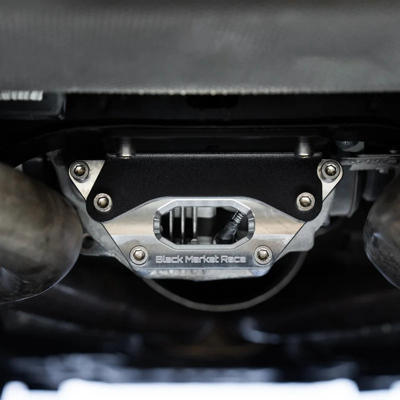 Black Market Race Rear Differential Solid Mount Brace | BMW G-Series & Toyota GR Supra