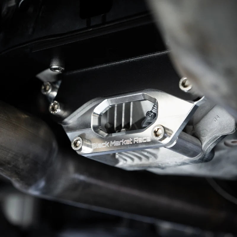 Black Market Race Rear Differential Solid Mount Brace | BMW G-Series & Toyota GR Supra