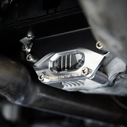 Black Market Race Rear Differential Solid Mount Brace | BMW G-Series & Toyota GR Supra
