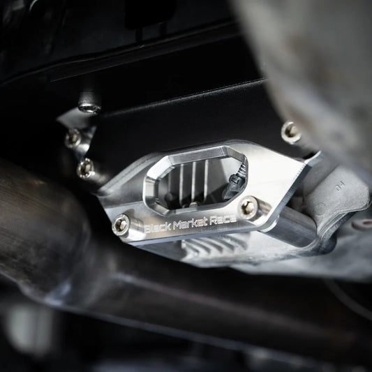 Black Market Race Rear Differential Solid Mount Brace | BMW G-Series & Toyota GR Supra