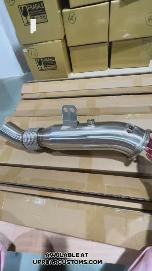 Uproar Customs 4.5" Catless Downpipe | BMW B58