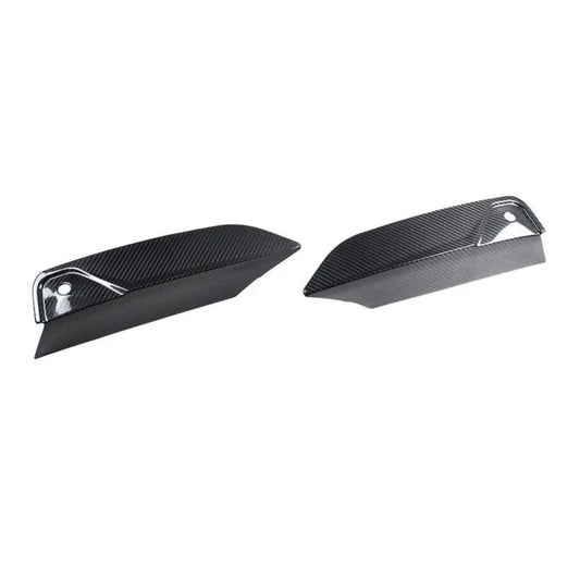 Dry Carbon Fiber Front Bumper Upper Trims | BMW F90 M5 LCI (2021–2023)