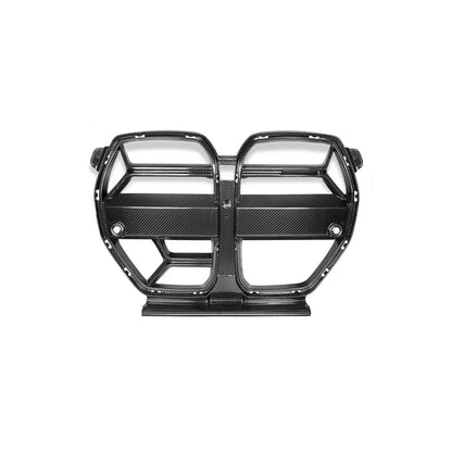 CSL Style Dry Carbon Fiber Front Grille With ACC | BMW G80 M3 | G82/G83 M4