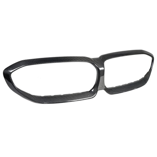 Carbon Fiber Front Grille Trim Cover | BMW 3-Series (G20 Pre-LCI)