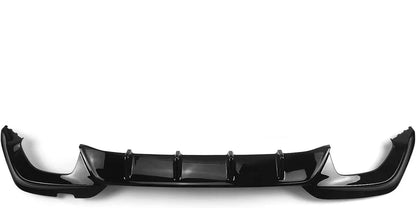 Y Style Gloss Black Quad-Tip Rear Diffuser | BMW 3-Series (G20 Pre-LCI)
