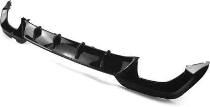 Y Style Gloss Black Quad-Tip Rear Diffuser | BMW 3-Series (G20 Pre-LCI)